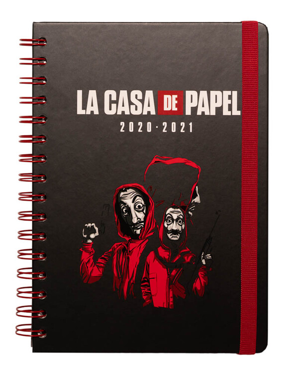 Money Heist (La Casa De Papel) - A5 Diary 08.2020/07.2021