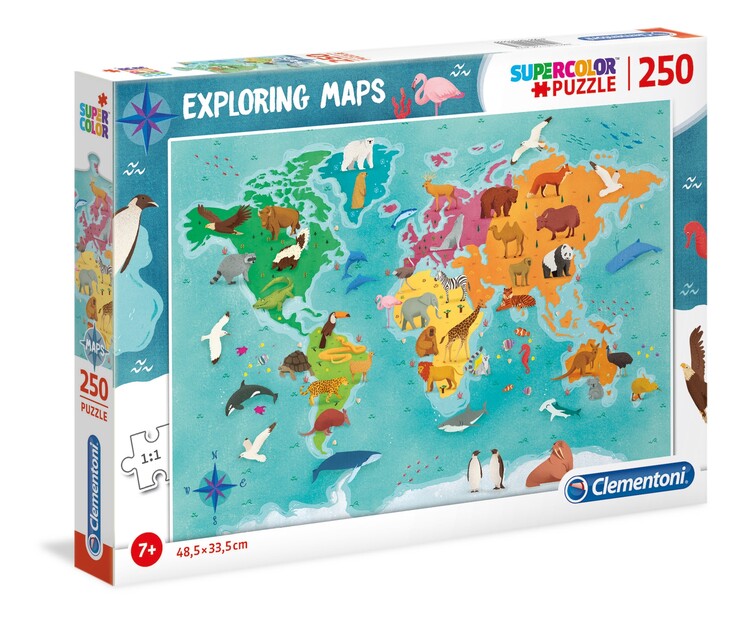 Puzzle Animals in the World