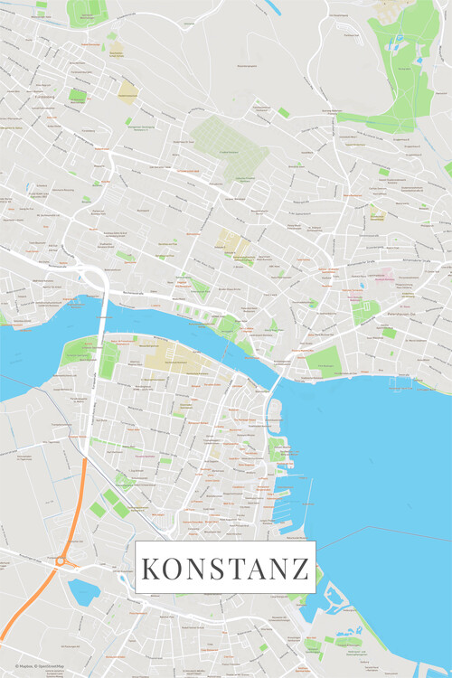 Плакат Konstanz color