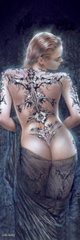 Плакат Luis Royo - la flor del dolor