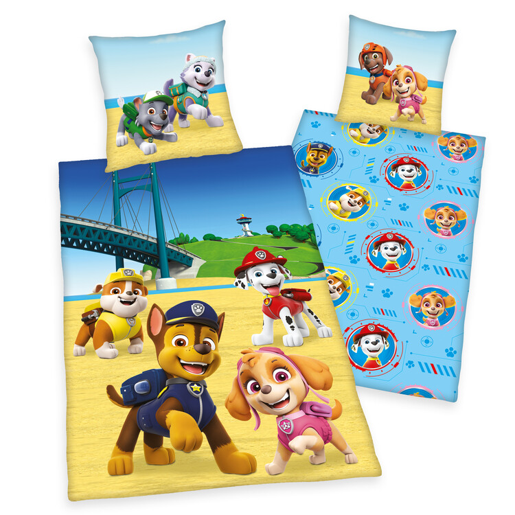 Lençóis de cama Paw Patrol - Beach