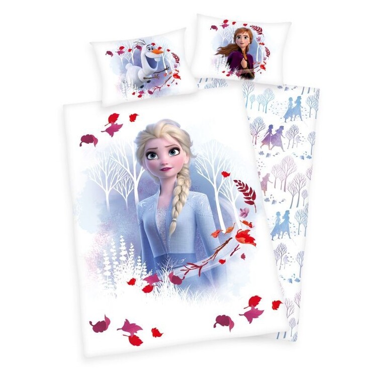 Lençóis de cama Frozen 2 - Anna & Elsa