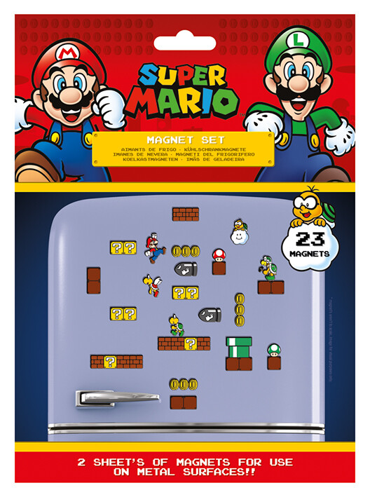 Μαγνητάκι Super Mario - Mushroom Kingdom