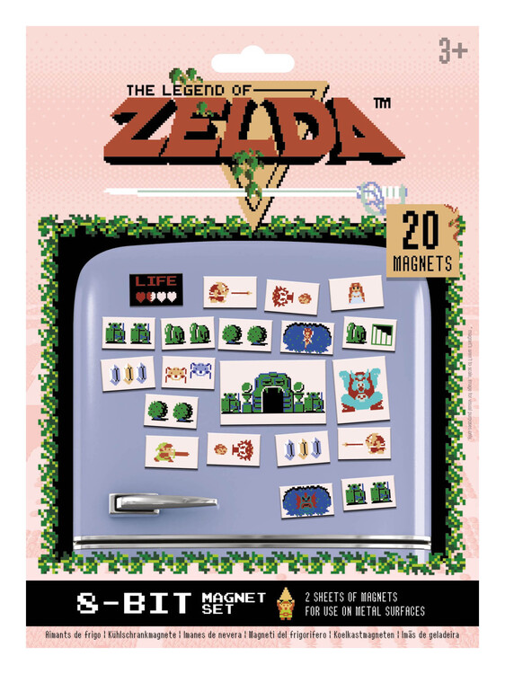 Μαγνητάκι The Legend of Zelda - Retro