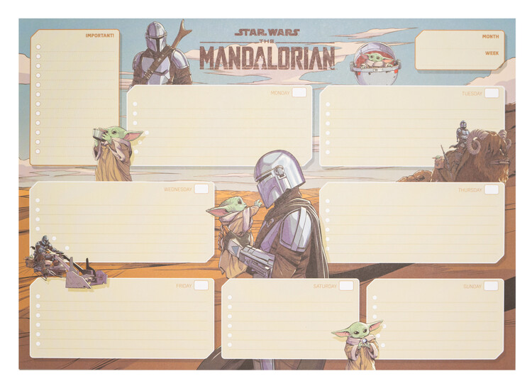 Planner Star Wars: The Mandalorian