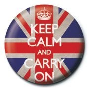 Merkki KEEP CALM & CARRY ON - union jack