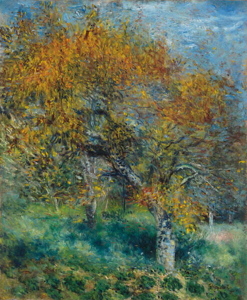 Наклейка The Pear Tree; Le Poirier, c.1870