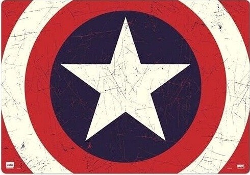 Σουμέν γραφείου Captain America - Shield