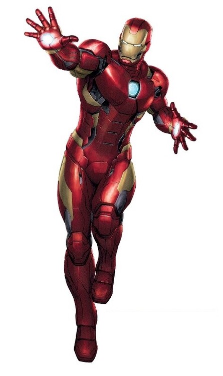 Stickers MAXI Marvel - Iron Man