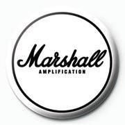 Badge MARSHALL - white logo