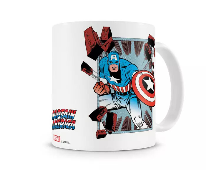 Skodelica Captain America - Comic Strip