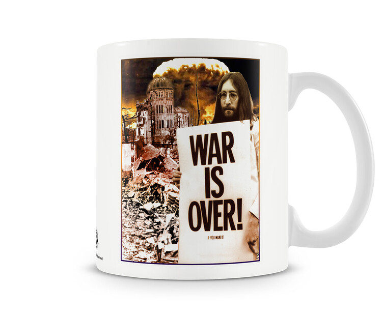 Caneca John Lennon - War is Over