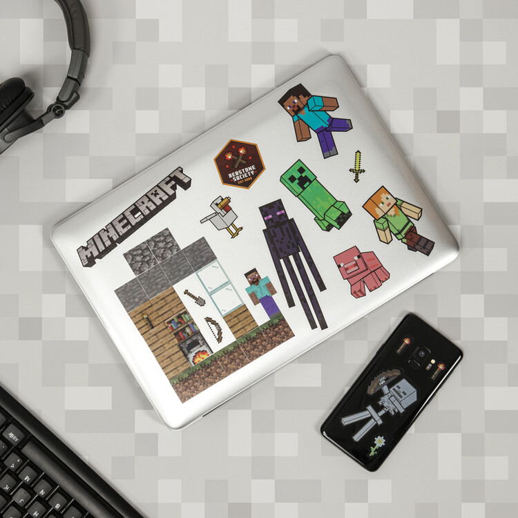 Autocolantes Minecraft