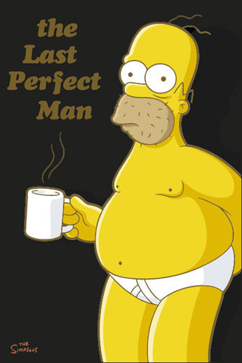 Poster THE SIMPSONS - homer coffee break