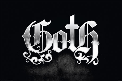 Плакат Goth
