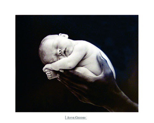 Poster Anne Geddes - hand