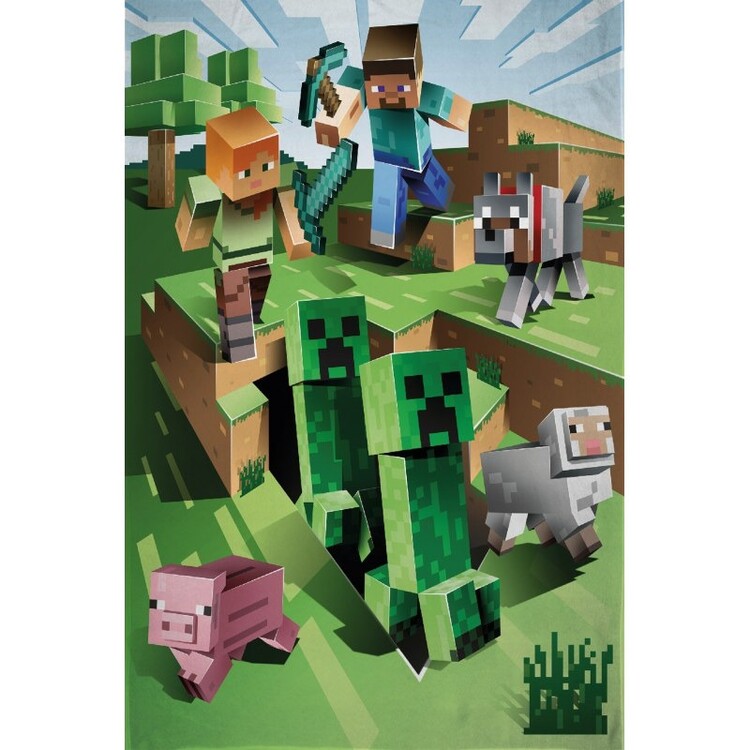 Odeja Minecraft - Overworld