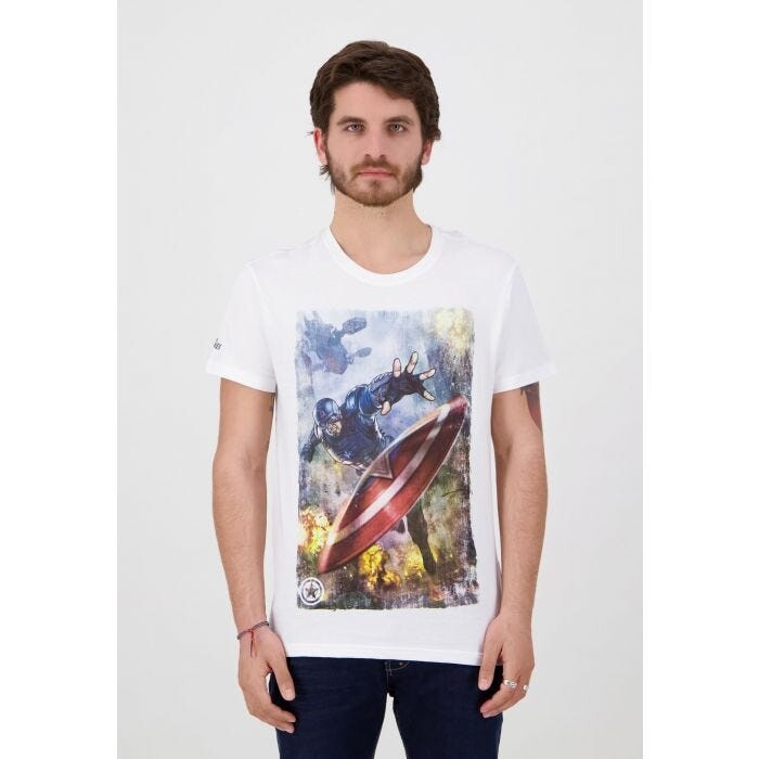 T-shirt Avengers Captain America Tips for original gifts