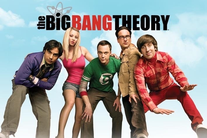 Poster BIG BANG THEORY - sky