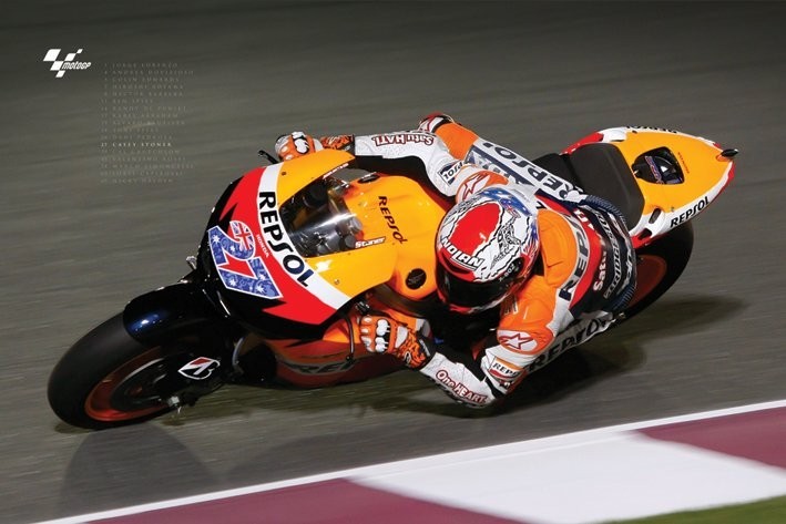 Poster Moto GP - casey stoner