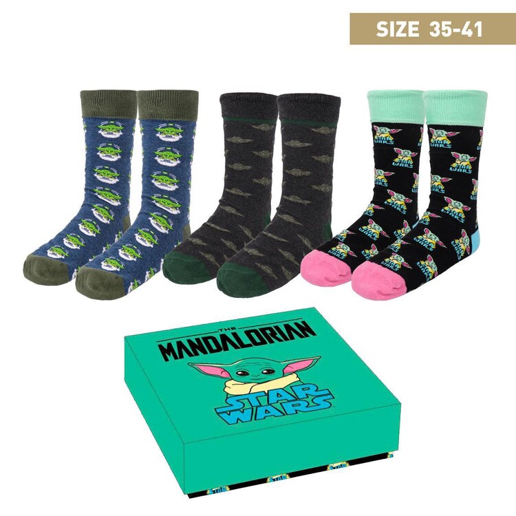 Κάλτσες Star Wars: The Mandalorian - The Child - Set