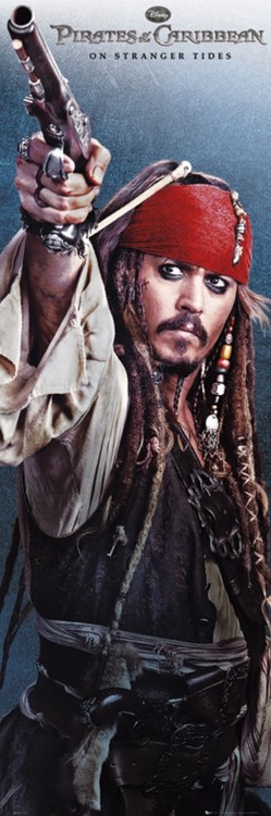 Плакат PIRATES OF THE CARIBBEAN 4 - jack