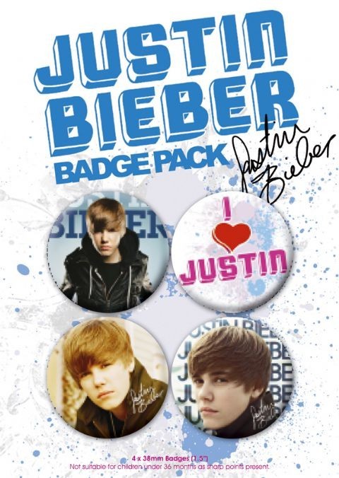 Merkkisetti JUSTIN BIEBER - pack 2