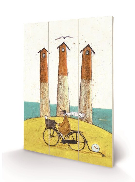 Ξύλινη τέχνη Sam Toft - The Square, The Round and The Arched
