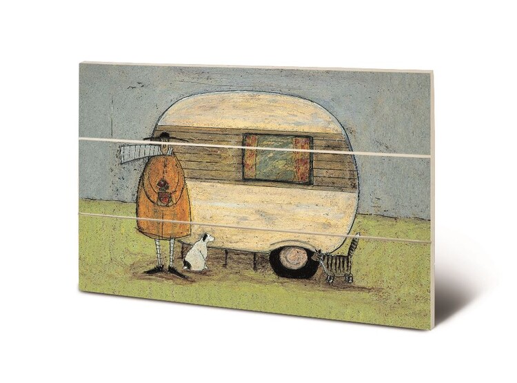 Ξύλινη τέχνη Sam Toft - Home from Home