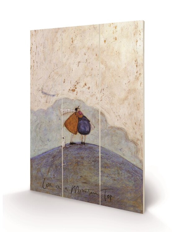 Ξύλινη τέχνη Sam Toft - Love on a Mountain Top