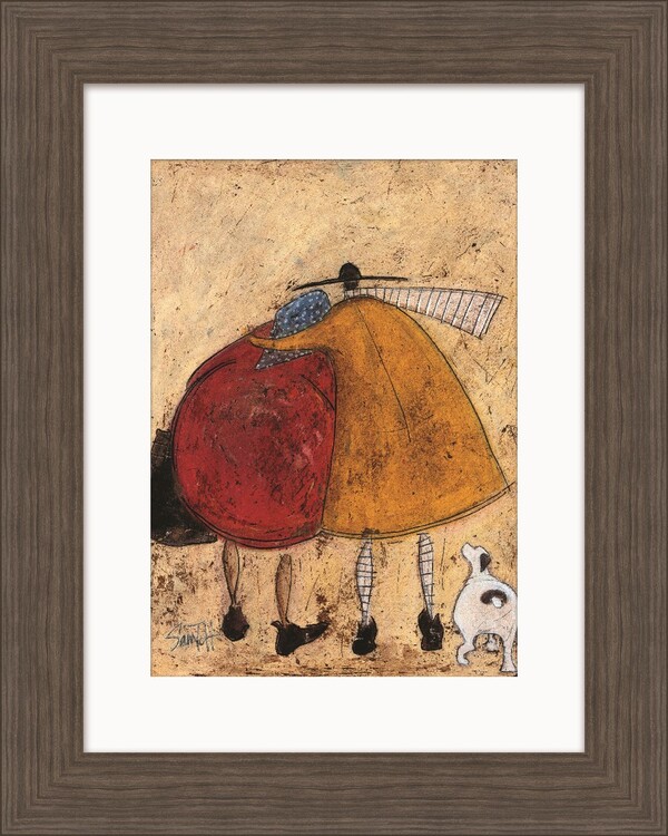 Κορνιζαρισμένη αφίσα Sam Toft - Hugs on the Way Home