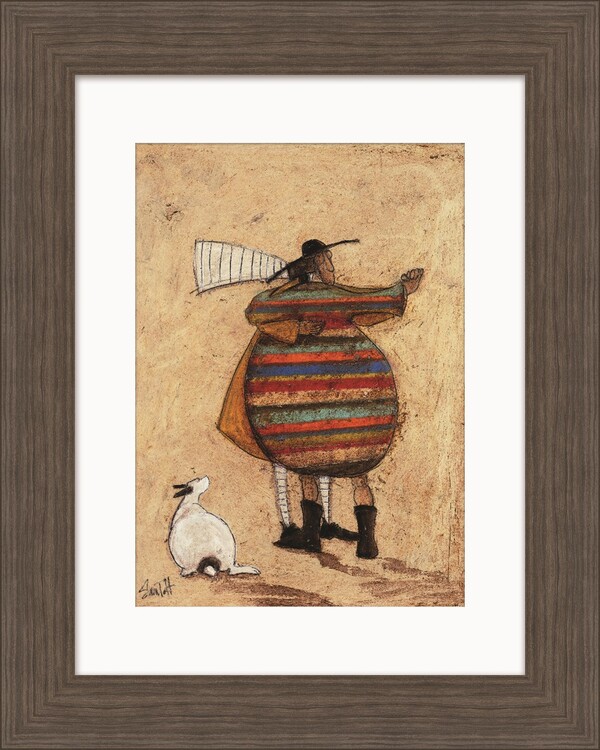 Framed Poster Sam Toft - Dancing Cheek To Cheeky