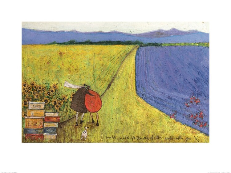 Sam Toft - I Would Walk to the End of the World With You Картина