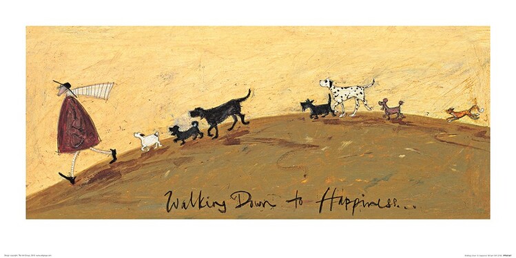 Sam Toft - Walking Down to Happiness Картина