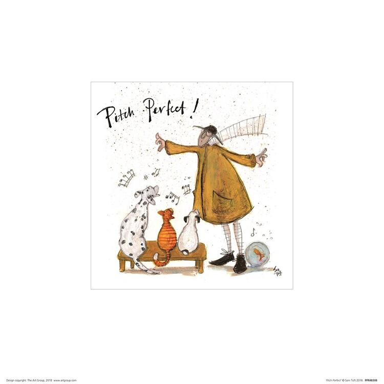 Art Print Sam Toft - Pitch Perfect