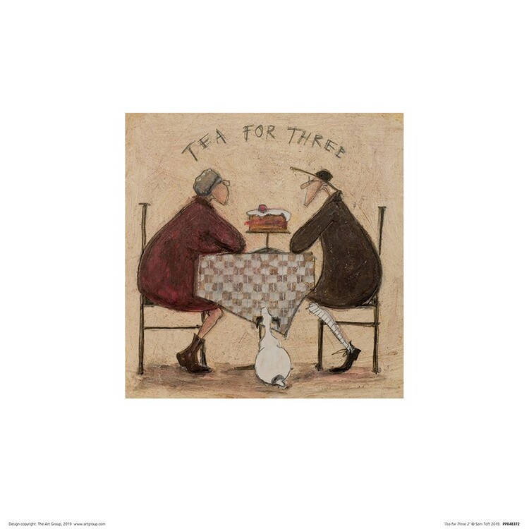 Art Print Sam Toft - Tea for Three II