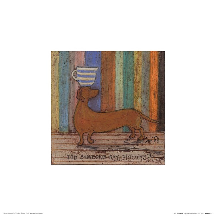 Art Print Sam Toft - Did Someone Say Biscuits