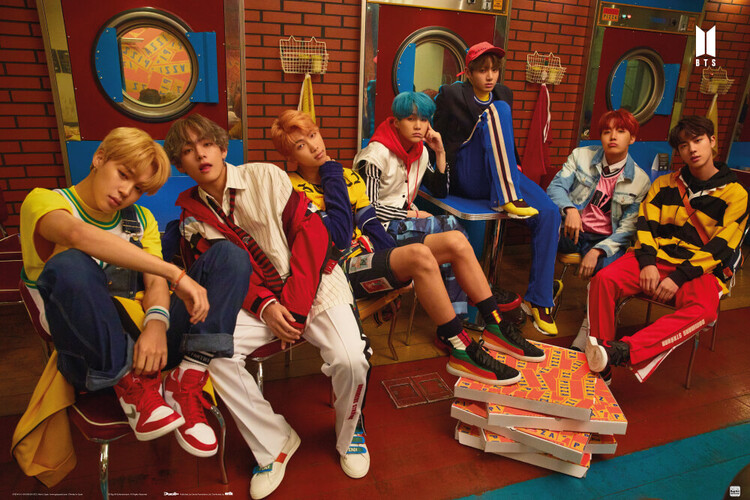 Juliste BTS - Pizza