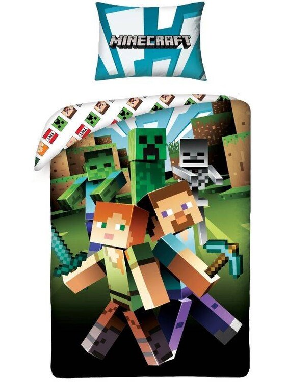 Σεντόνια Minecraft - Alex and Steve