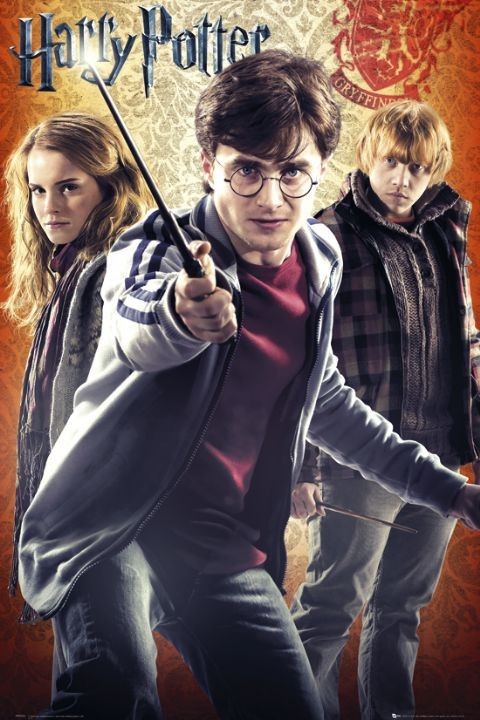 Poster HARRY POTTER 7 - trio