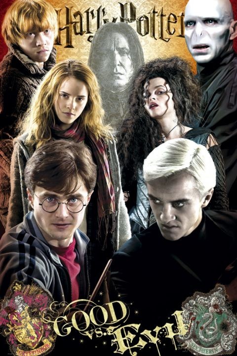 Плакат HARRY POTTER 7 - good vs.evil