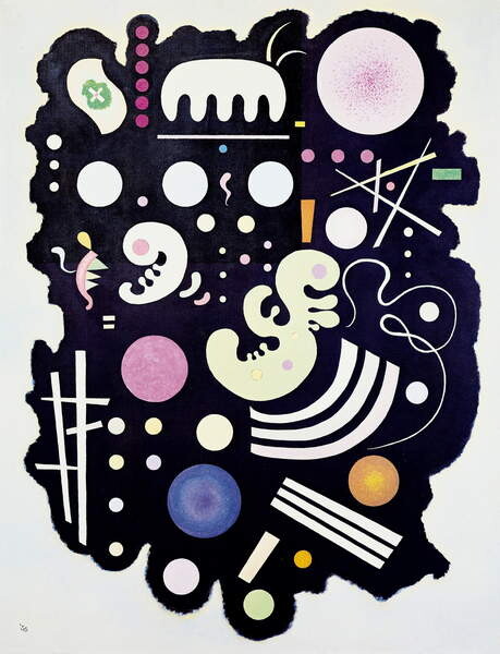 Плакат Variegated Black painting (1935)