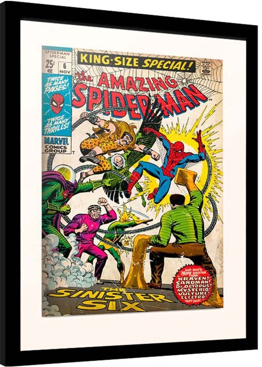 Рамкиран плакат Marvel - Amazing Spider-Man