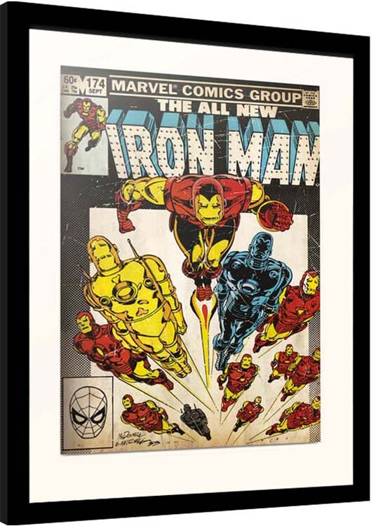 Kehystetty juliste Marvel - Iron Man