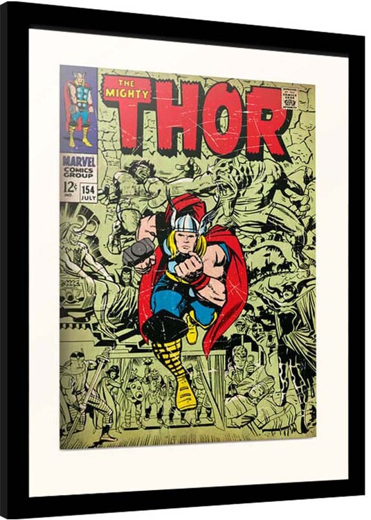 Poster emoldurado Marvel - Thor