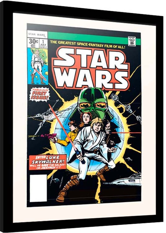 Kehystetty juliste Star Wars - First Issue