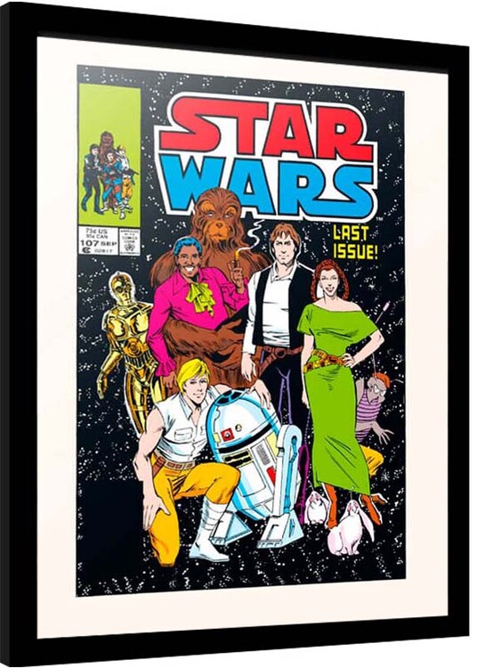 Kehystetty juliste Star Wars - All Together Now