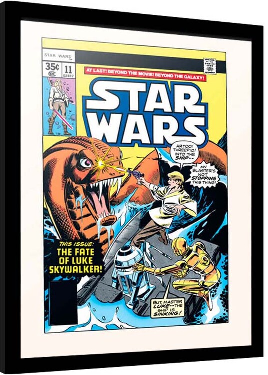 Poster emoldurado Star Wars - Star Search
