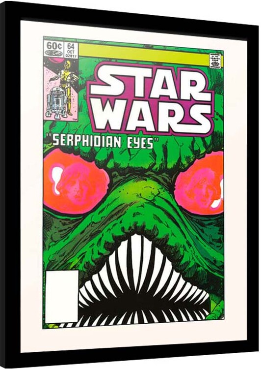 Uokvirjen plakat Star Wars - Serphidian Eyes