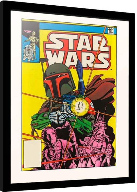 Kehystetty juliste Star Wars - The Search Begins